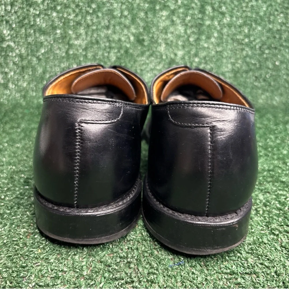 Allen Edmonds Shoes Men’s Size 11.5 B Black Park Avenue Leather‎ USA Cap Toe